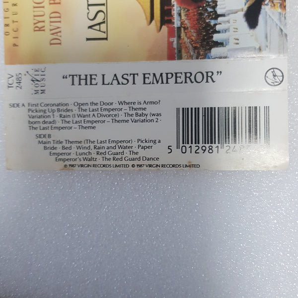 Cassette last emperor 末代皇帝卡带 original soundtrack