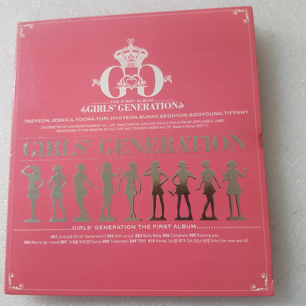 CD girls generation korea pop made in korea