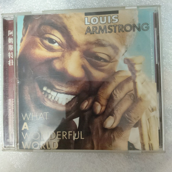 Cd Louis Armstrong  English what a wonderful world
