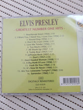 Load image into Gallery viewer, CD elvis presley greatest number one hits
