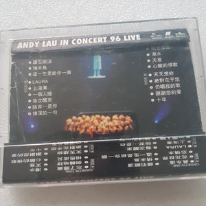 2 cassette 刘德华卡带 96 live in concert