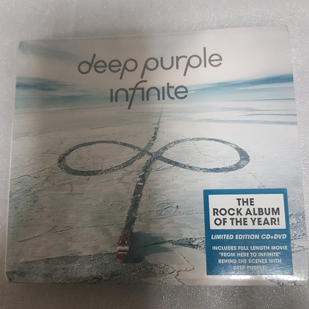 English Cd+dvd deep purple infinite seal copy