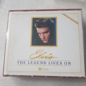 CD elvis the legend live on disc 4 & 5 no lyrics booklets