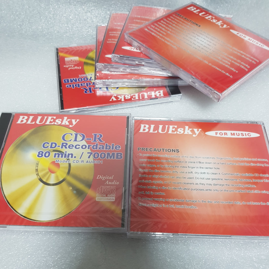 Blank new cd-R 80min/700MB
