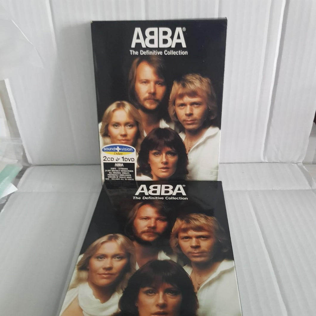 English cds 2cd+dvd abba the definitive collection
