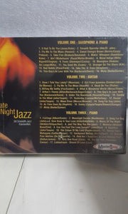 3cd| late night jazz piano guitar seal copy English