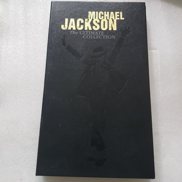 4CD + dvd MICHAEL JACKSON The Ultimate Collection CD Box Set Black Cover 2004 MJ cd 1,2,4 got some scratches. The rest ok