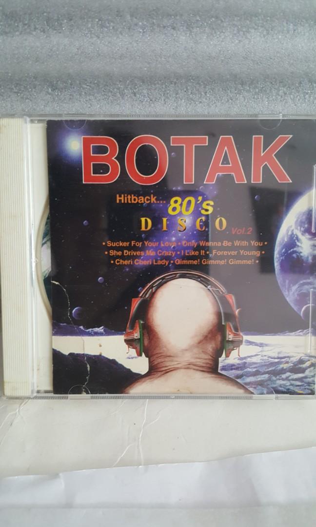 English Cds botak 80's disco English