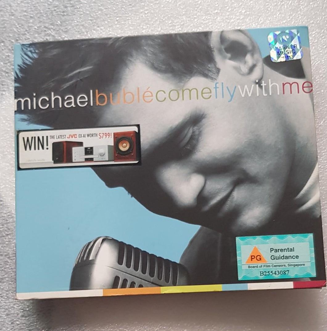 CD+dvd english michael buble come fly with me
