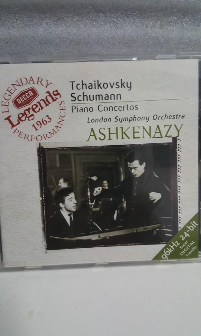 Cd Tchaikovsky Schumann Ashkenazy english