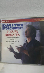 Cd|Dimitri hvorostivsky Russian romances piano music English