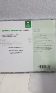 Cd|johannes brahms piano concerto