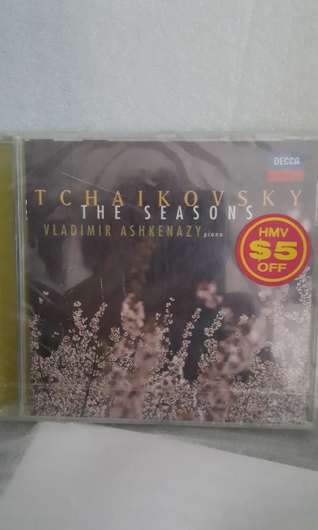 Cd|tchaikovsky the seasons  piano english seal copy - GOMUSICFORUM Singapore CDs | Lp and Vinyls 