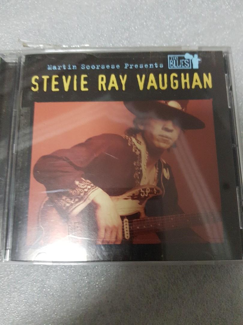 English cd steven ray Vaughan the blue